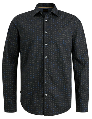 PME Legend Long Sleeve Shirt Print on Poplin PSI2410204