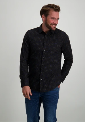 PME Legend Long Sleeve Shirt Print on Poplin PSI2410204