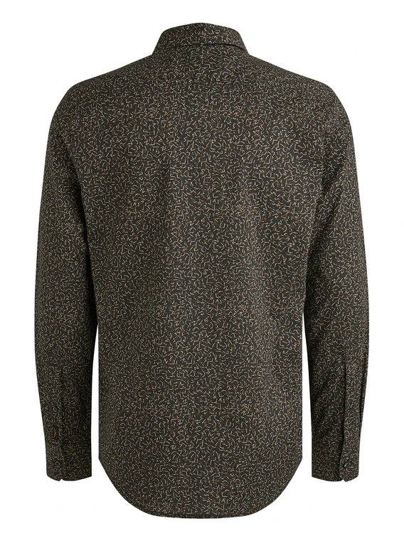 PME Legend Long Sleeve Shirt Print On Slub PSI2506231