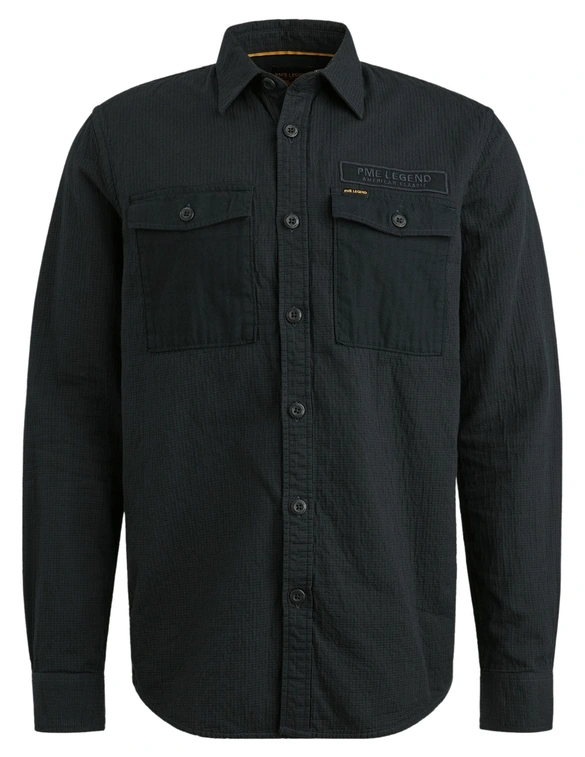 PME Legend LONG SLEEVE SHIRT Quilt Poplin PSI2508209