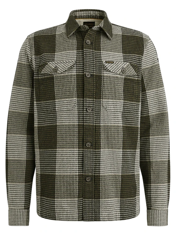 PME Legend LONG SLEEVE SHIRT Structure Block PSI2508214
