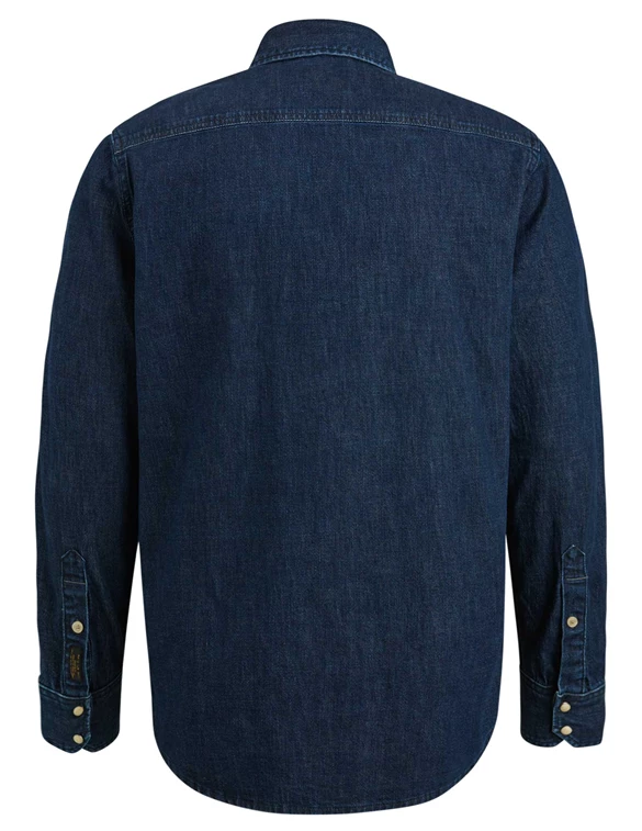 PME Legend Long Sleeve Shirt TRUE DARK BLUE PSD2308200