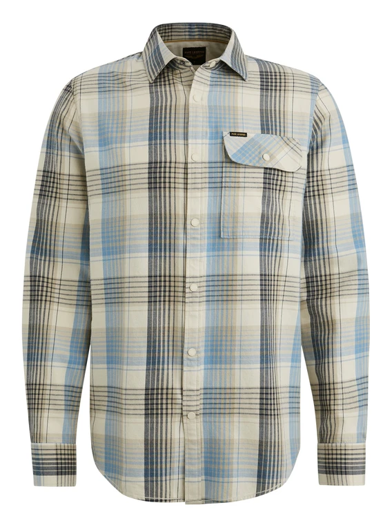 PME Legend Long Sleeve Shirt Yarn Dyed Twill PSI2502200