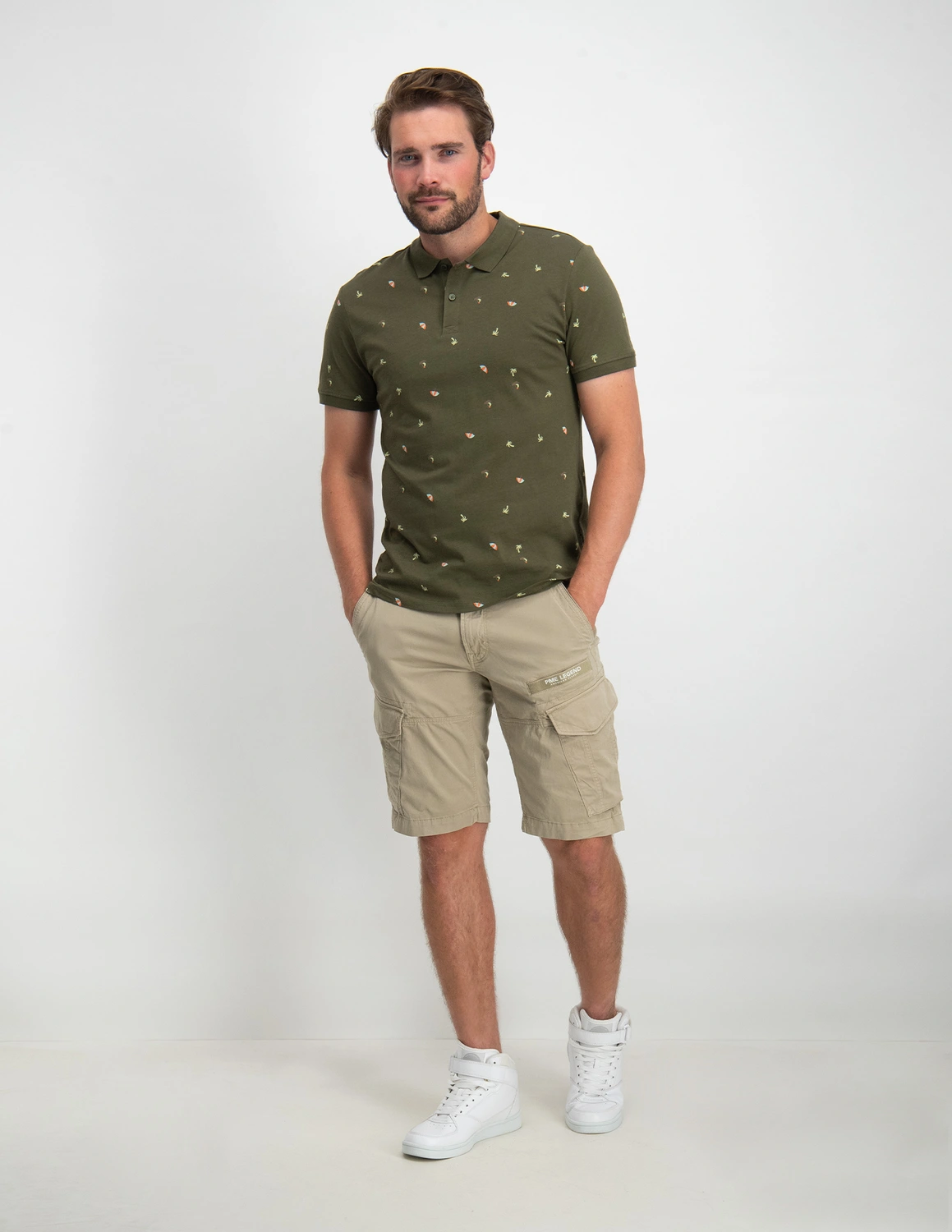 CARGO PSH2304660 PME NORDROP bij The kopen TWILL beige-2 Stone STRETCH Legend SHORTS