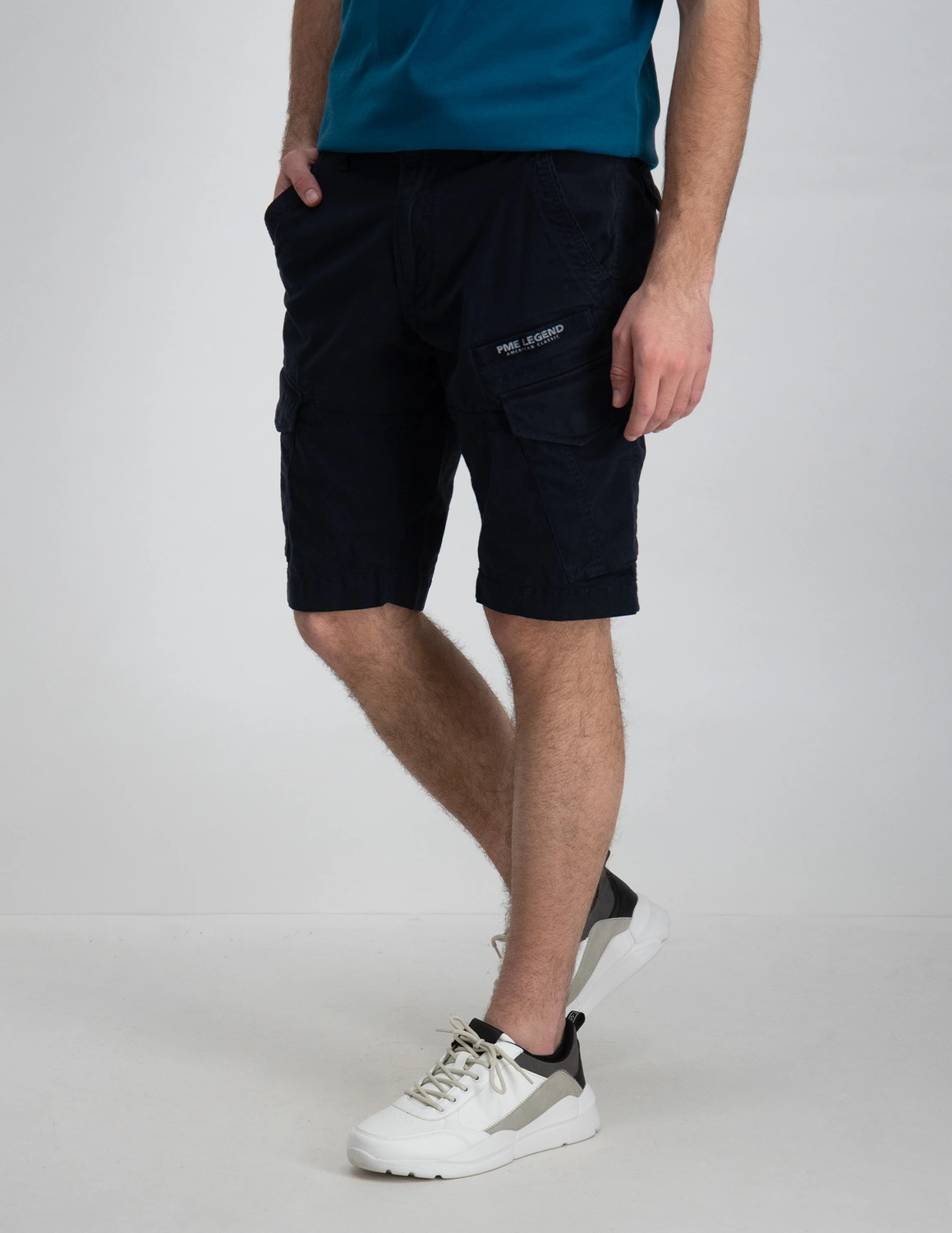 Het pad Algemeen risico PME Legend NORDROP CARGO SHORTS STRETCH TWILL PSH2304660 blauw kopen bij  The Stone