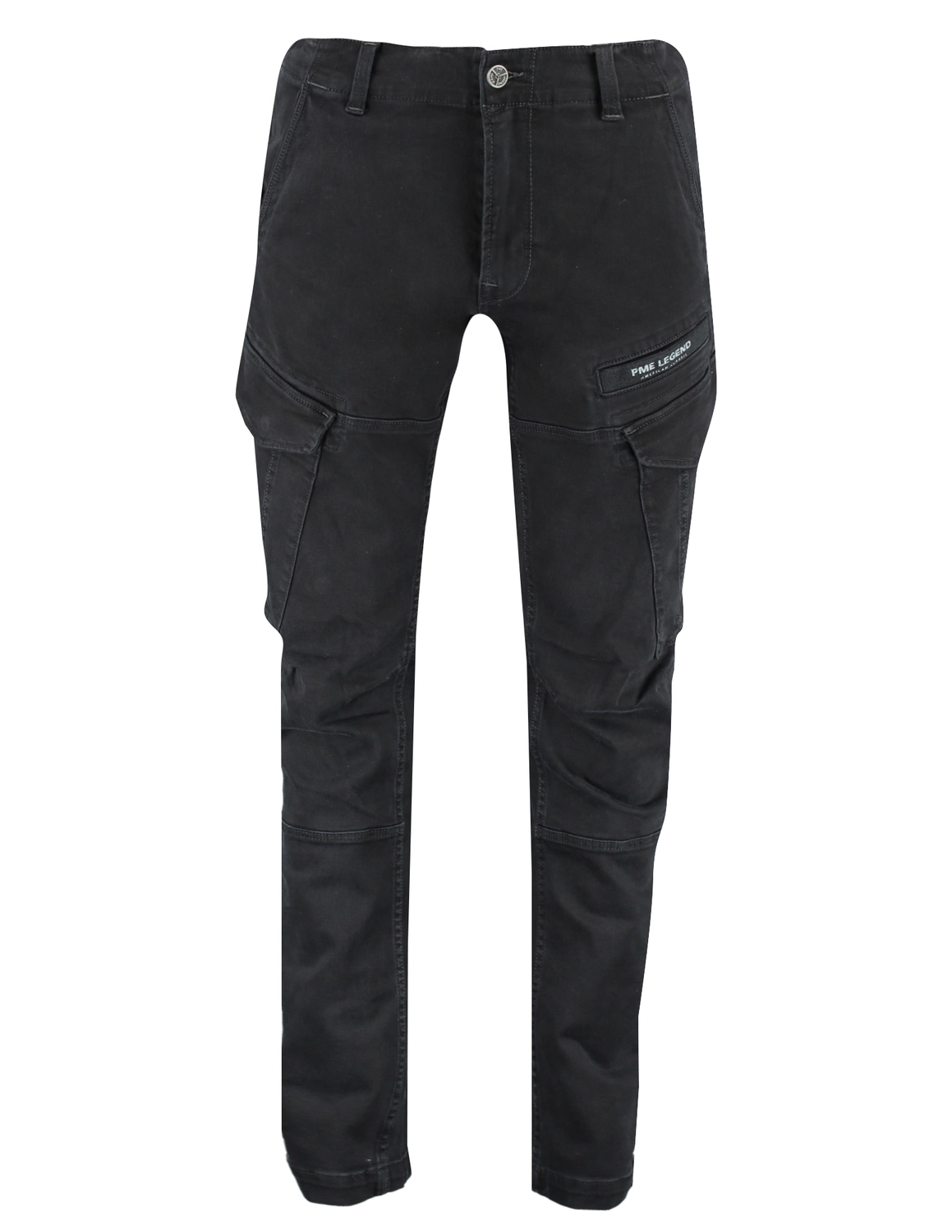 PME Legend NORDROP CARGO WASHED BLACK DENIM PTR2409741 WBD zwart kopen bij The Stone