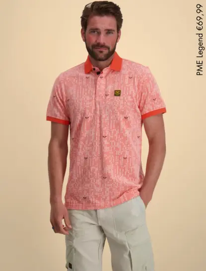 PME LEGEND POLO MET ALL-OVER PRINT PPSS2404851