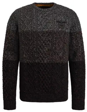 PME Legend R-neck cable knit PKW2310305