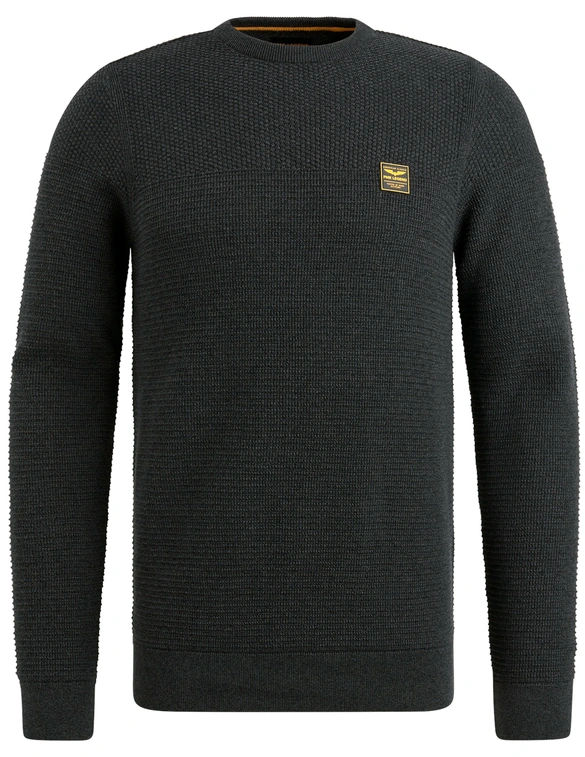 PME Legend R-neck cotton mouline PKW2410300