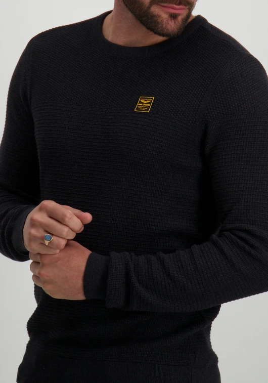 PME Legend R-neck cotton mouline PKW2410300