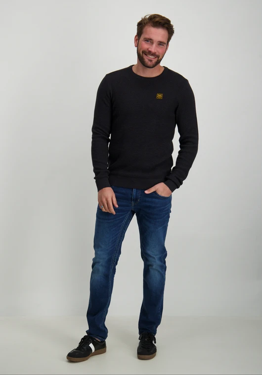 PME Legend R-neck cotton mouline PKW2410300