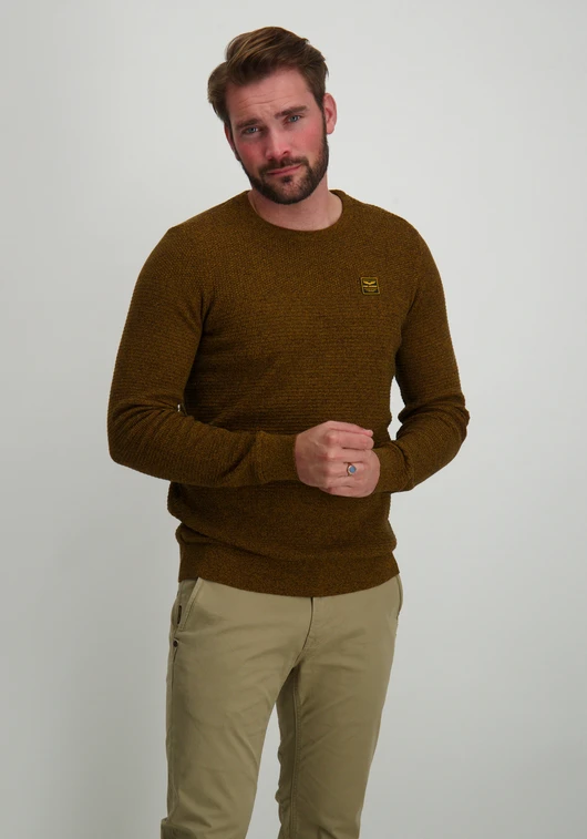 PME Legend R-neck cotton mouline PKW2410300