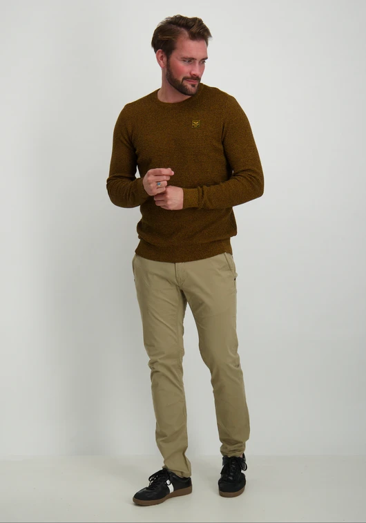 PME Legend R-neck cotton mouline PKW2410300