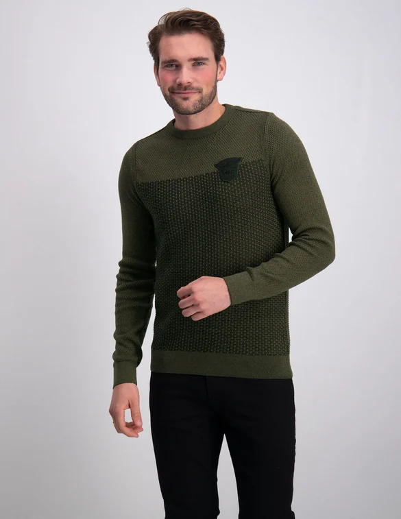 PME Legend R-neck cotton plated PKW2210300