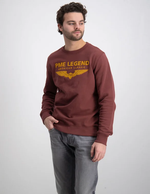 PME Legend R-neck Crewneck heavy sweat PSW215436