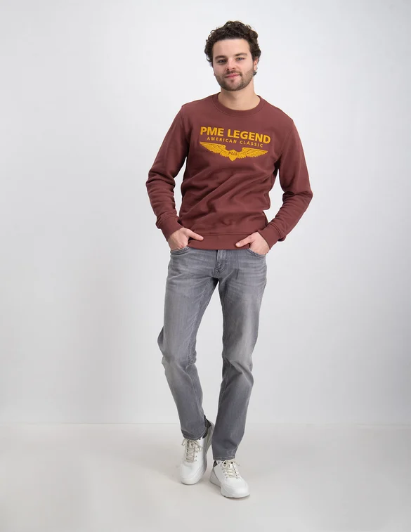 PME Legend R-neck Crewneck heavy sweat PSW215436