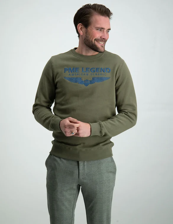 PME Legend R-neck Crewneck heavy sweat PSW215436
