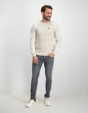 PME Legend R-neck knit sweat combination PKW2309323