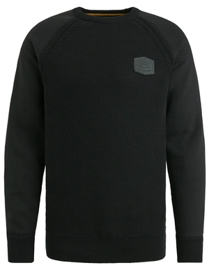 PME Legend R-neck knit sweat combination PKW2409323