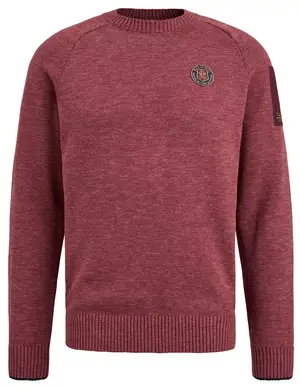 PME Legend R-neck Space dye knit PKW2306300