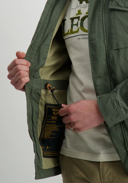 PME Legend Semi long jacket CRAFTLER Cotton T PJA2502114