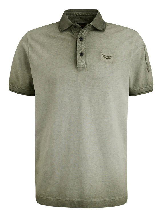 PME Legend Short sleeve polo cold dye pique PPSS2504857