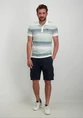 PME Legend Short sleeve polo Cotton slub grad PPSS2403866