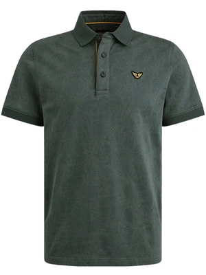 PME Legend Short sleeve polo fine pique aop PPSS2505860