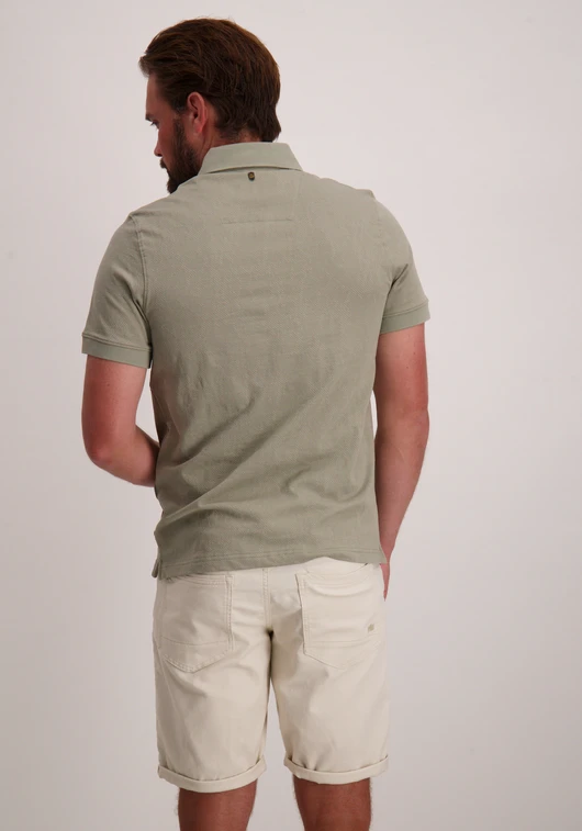 PME Legend Short sleeve polo fine pique aop PPSS2505860