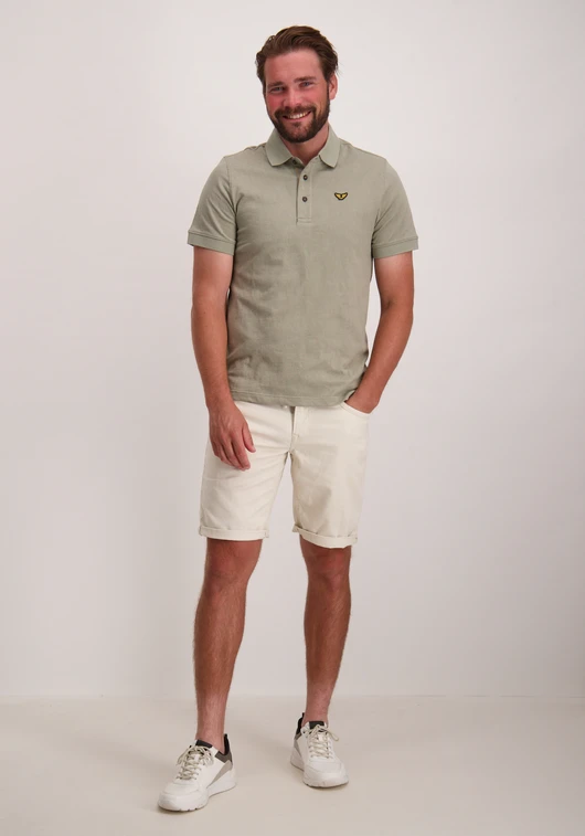PME Legend Short sleeve polo fine pique aop PPSS2505860