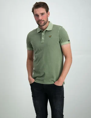 PME Legend Short sleeve polo garment dyed piq PPSS2302870