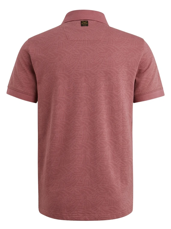PME Legend Short sleeve polo Jacquard jersey PPSS2503883