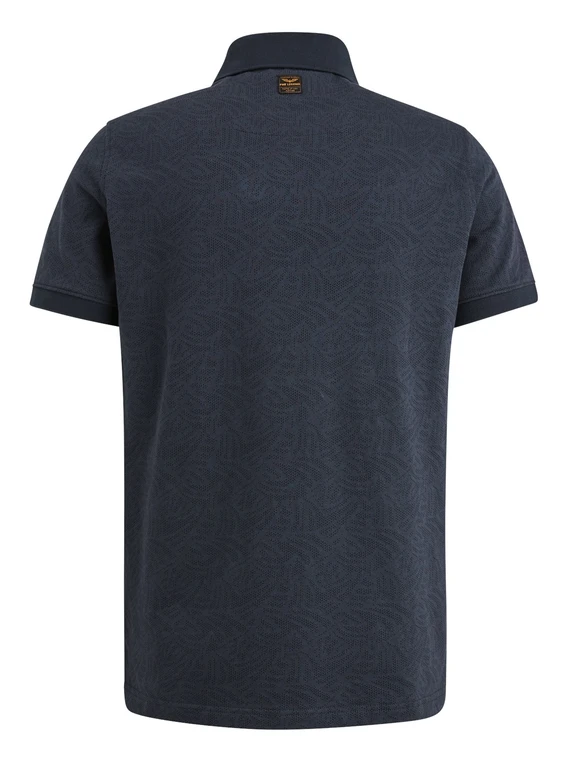 PME Legend Short sleeve polo Jacquard jersey PPSS2503883