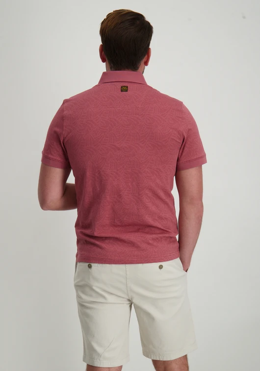 PME Legend Short sleeve polo Jacquard jersey PPSS2503883