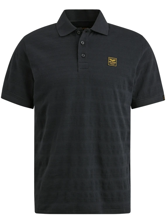 PME Legend Short sleeve polo jacquard jersey PPSS2504854
