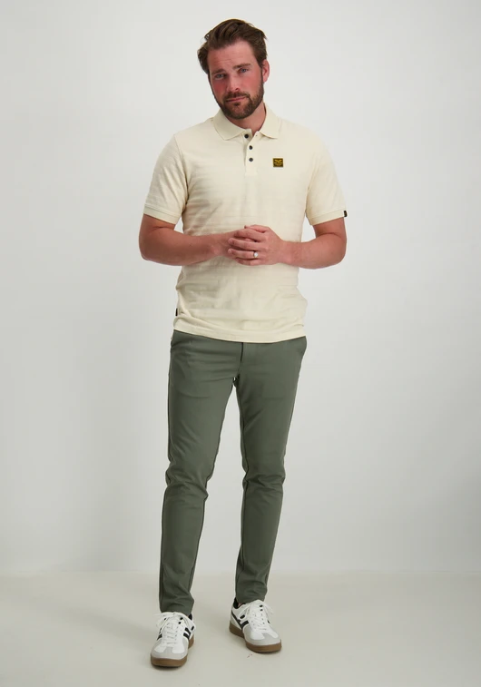 PME Legend Short sleeve polo jacquard jersey PPSS2504854