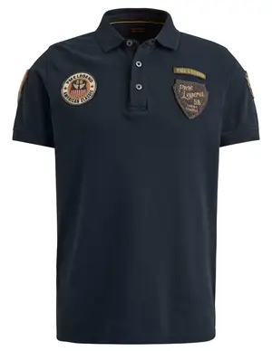 PME Legend Short sleeve polo pique badge PPSS2402872