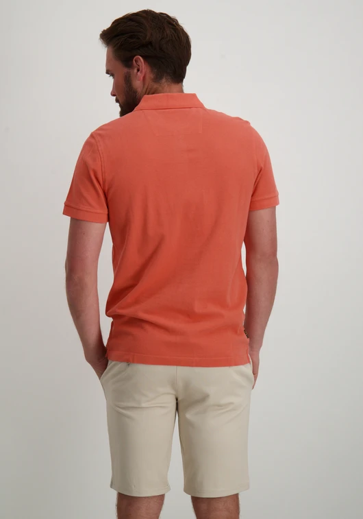 PME Legend Short sleeve polo Pique garment dy PPSS2404852