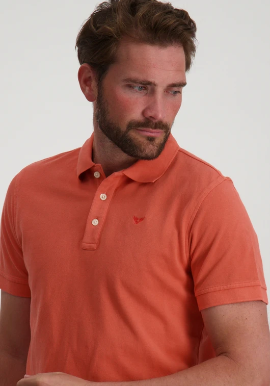 PME Legend Short sleeve polo Pique garment dy PPSS2404852
