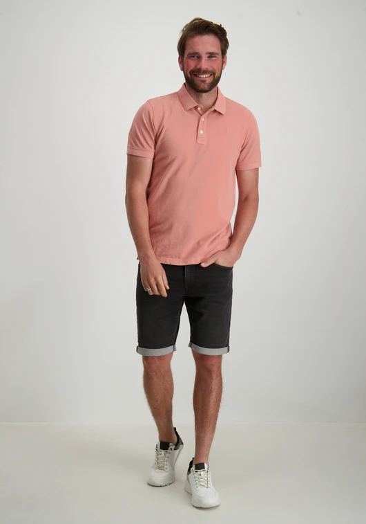 PME Legend Short sleeve polo Pique garment dy PPSS2405868