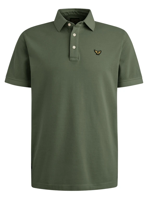 PME Legend Short sleeve polo pique garment dy PPSS2504850