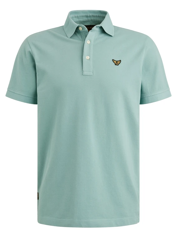 PME Legend Short sleeve polo pique garment dy PPSS2505850
