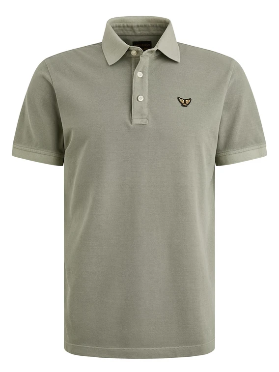 PME Legend Short sleeve polo pique garment dy PPSS2505850