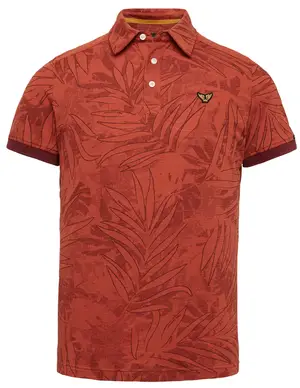 PME Legend Short sleeve polo Pique Melange AO PPSS2303862