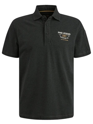 PME Legend Short sleeve polo pique melange PPSS2506889