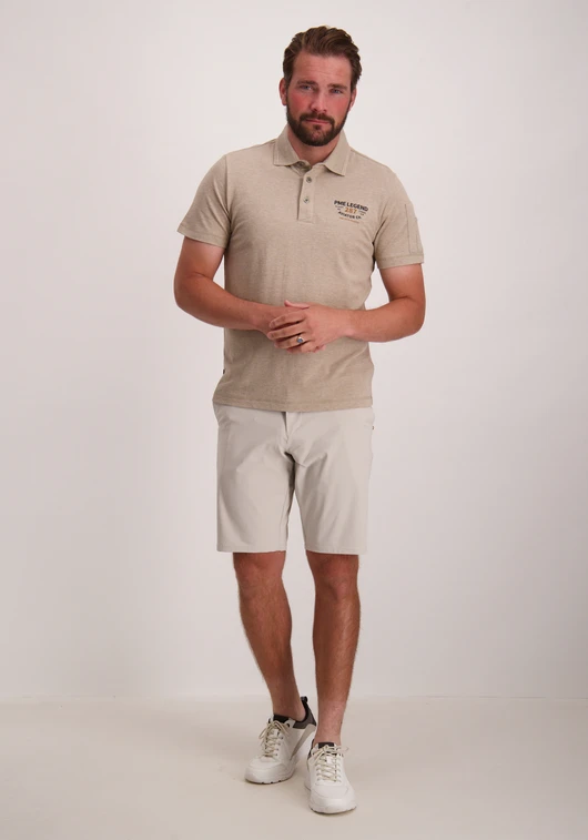 PME Legend Short sleeve polo pique melange PPSS2506889