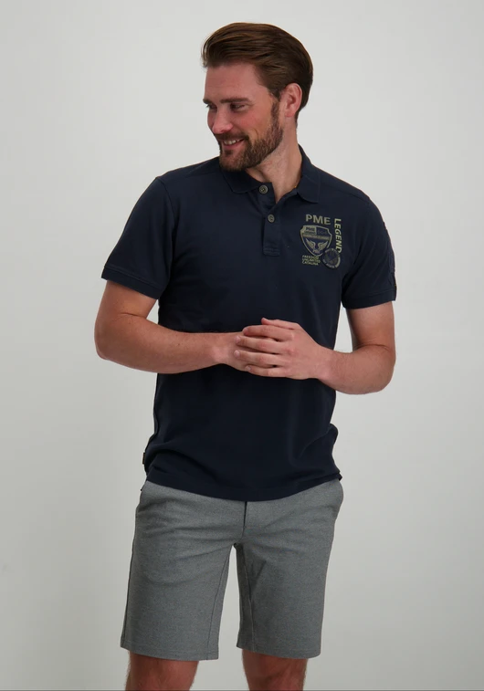 PME Legend Short sleeve polo pique PPSS2404882