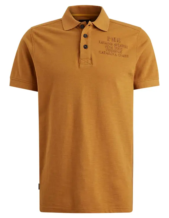 PME Legend Short sleeve polo Pique slub PPSS2406887