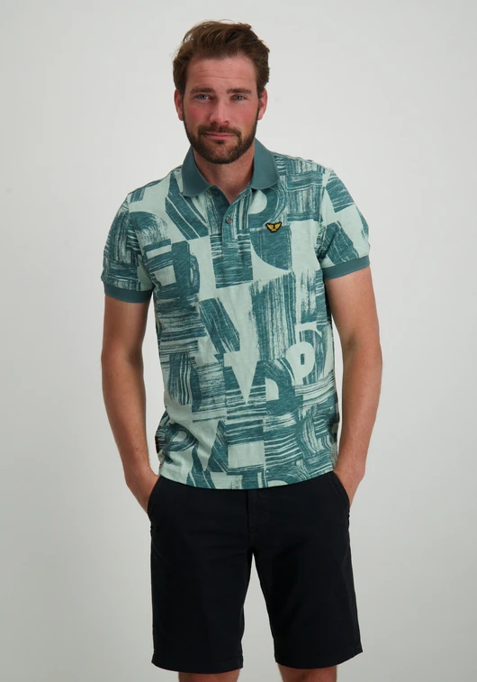 PME Legend Short sleeve polo Single jersey AO PPSS2403859
