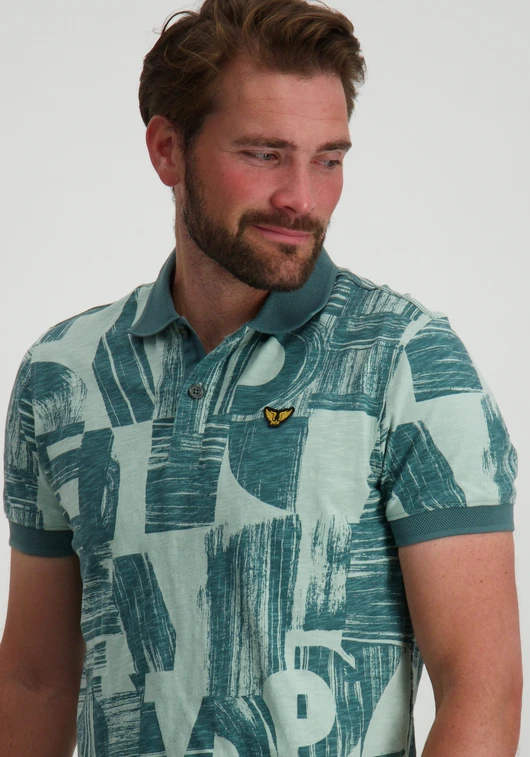 PME Legend Short sleeve polo Single jersey AO PPSS2403859